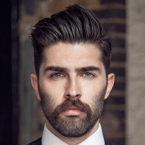10 Hairstyles Will Suit Men with Oval Faces  Pouted