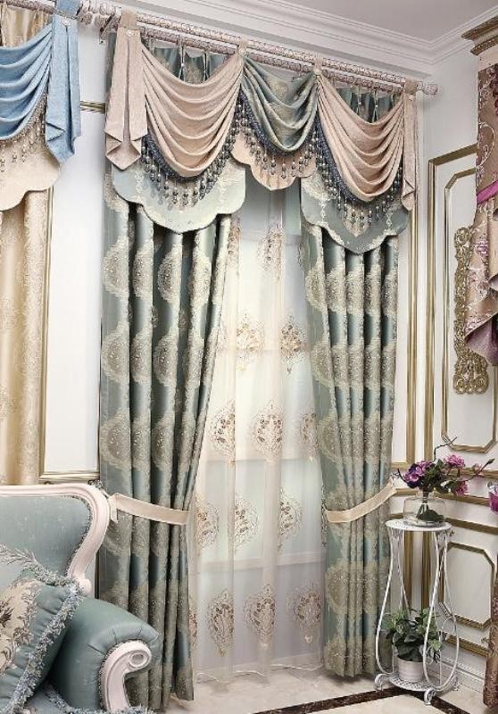 crystals and beads 2 7 Luxurious Blackout Curtain Ideas That Will Turn Your Window into a Piece of Art - 38