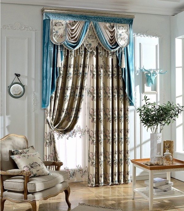 crystals-and-beads-5 7 Luxurious Blackout Curtain Ideas That Will Turn Your Window into a Piece of Art
