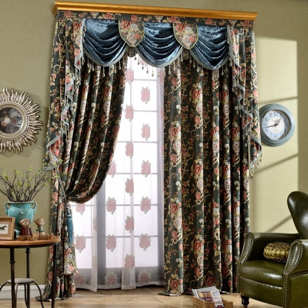 crystals and beads 7 7 Luxurious Blackout Curtain Ideas That Will Turn Your Window into a Piece of Art - 43