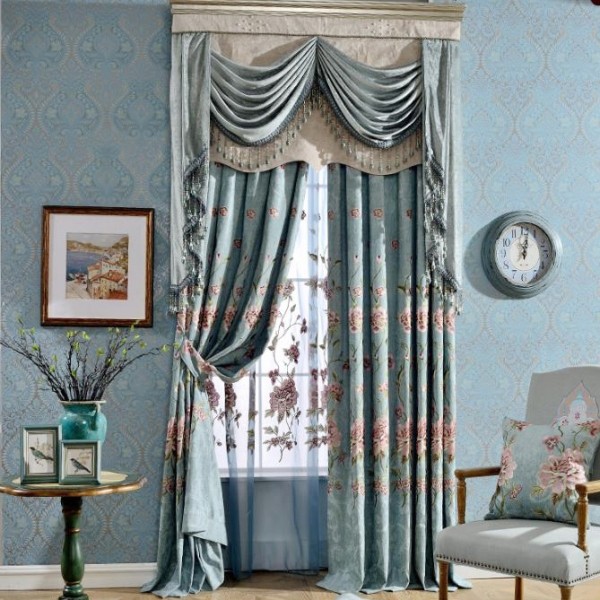 crystals and beads 9 7 Luxurious Blackout Curtain Ideas That Will Turn Your Window into a Piece of Art - 45