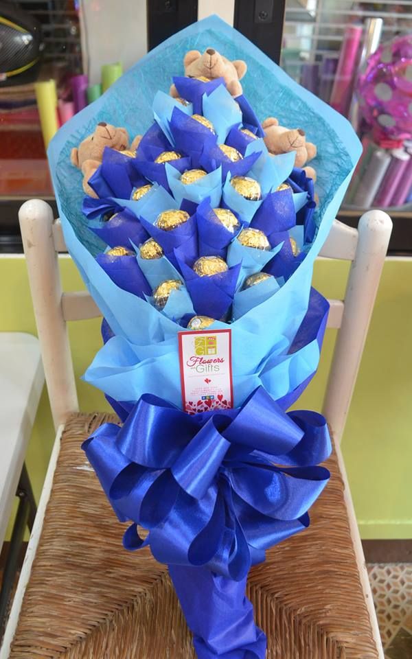 diy chocolate bouquet gift 15 Best Things to Consider Before Presenting a Gift - 9