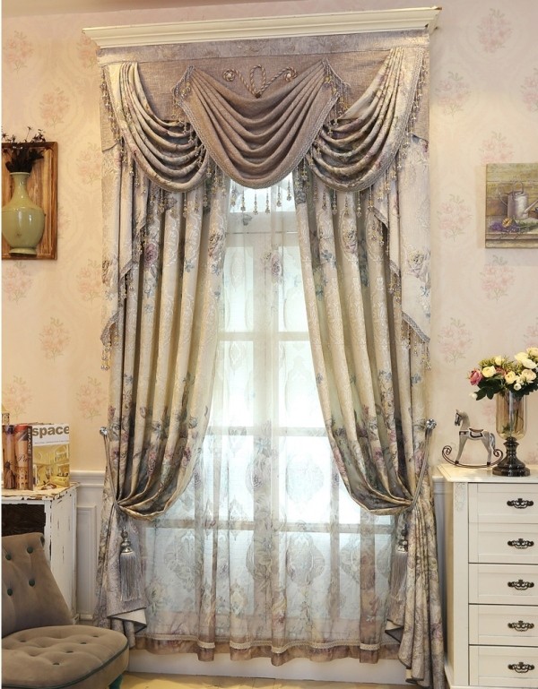 embroidered blackout curtains 2 7 Luxurious Blackout Curtain Ideas That Will Turn Your Window into a Piece of Art - 4