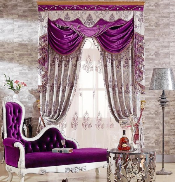 embroidered-blackout-curtains-7 7 Luxurious Blackout Curtain Ideas That Will Turn Your Window into a Piece of Art