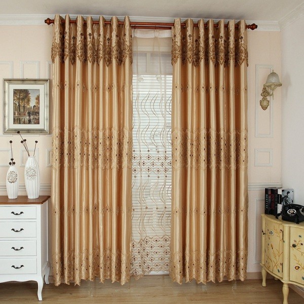 embroidered blackout curtains 8 7 Luxurious Blackout Curtain Ideas That Will Turn Your Window into a Piece of Art - 10
