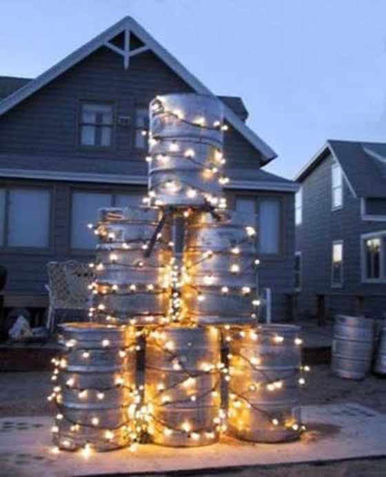 keg-christmas-tree 7 Top Upcoming Christmas Decoration Ideas 2020