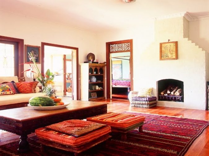 living room Indian colors Indian interior design Top 5 Indian Interior Design Trends - 3