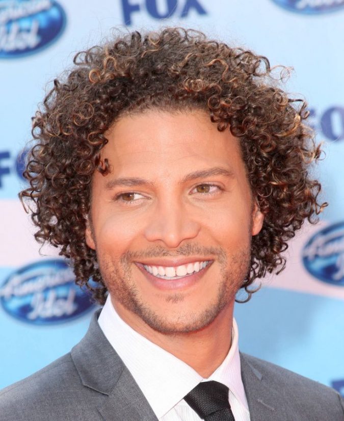 men hairstyles 7 Craziest Curly Hairstyles for Black Men - 21