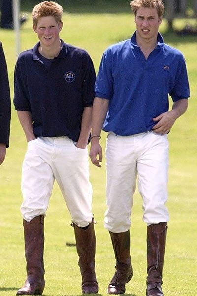 princes william and harry wearing riding boots Know What's In and Out in the Fashion World - 19