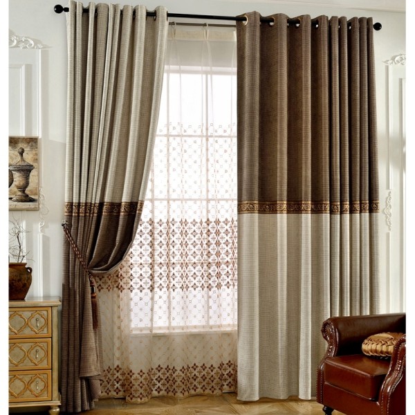 sheer curtains 1 7 Luxurious Blackout Curtain Ideas That Will Turn Your Window into a Piece of Art - 63