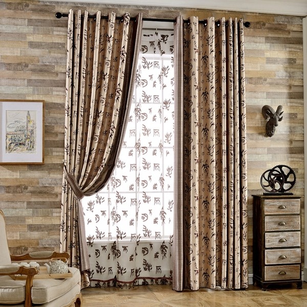 sheer-curtains-6 7 Luxurious Blackout Curtain Ideas That Will Turn Your Window into a Piece of Art