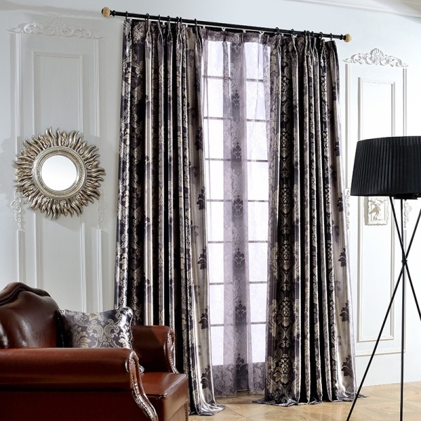 sheer curtains 8 7 Luxurious Blackout Curtain Ideas That Will Turn Your Window into a Piece of Art - 70