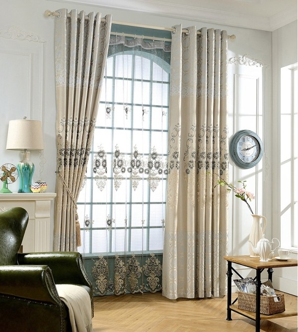 sheer-curtains 7 Luxurious Blackout Curtain Ideas That Will Turn Your Window into a Piece of Art