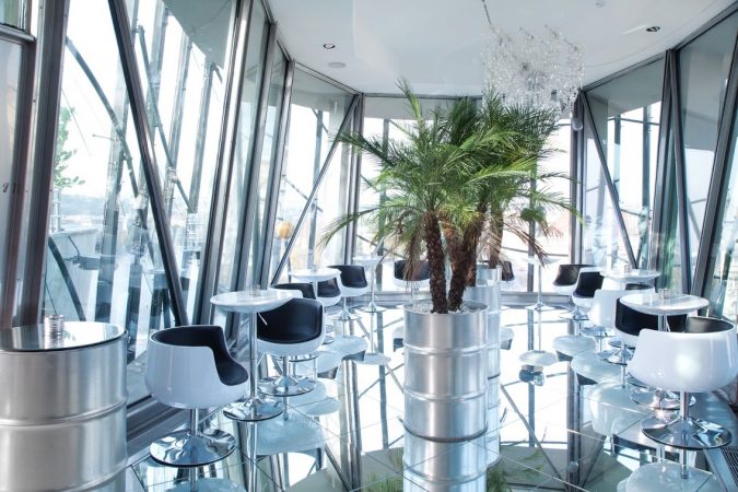Top 10 Things to Do in Prague Evenings 27 the Dancing House glass bar Prague Top 10 Things to Do in Prague Evenings - 27