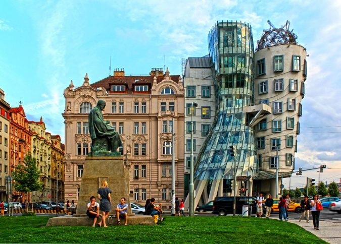 Top 10 Things to Do in Prague Evenings 26 the Dancing House prague Top 10 Things to Do in Prague Evenings - 26