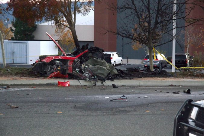 wreckage of Paul Walker car What to Do After Getting Injured in a Car Accident - 8