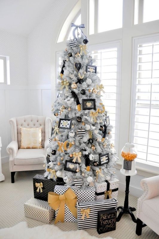 Christmas-tree-decoration-ideas-2018-27 96+ Fabulous Christmas Tree Decoration Ideas 2021/2022