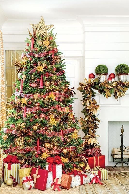 Christmas tree decoration ideas 2018 53 96+ Fabulous Christmas Tree Decoration Ideas - 54
