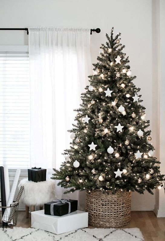 Christmas-tree-decoration-ideas-2018-71 96+ Fabulous Christmas Tree Decoration Ideas 2021/2022