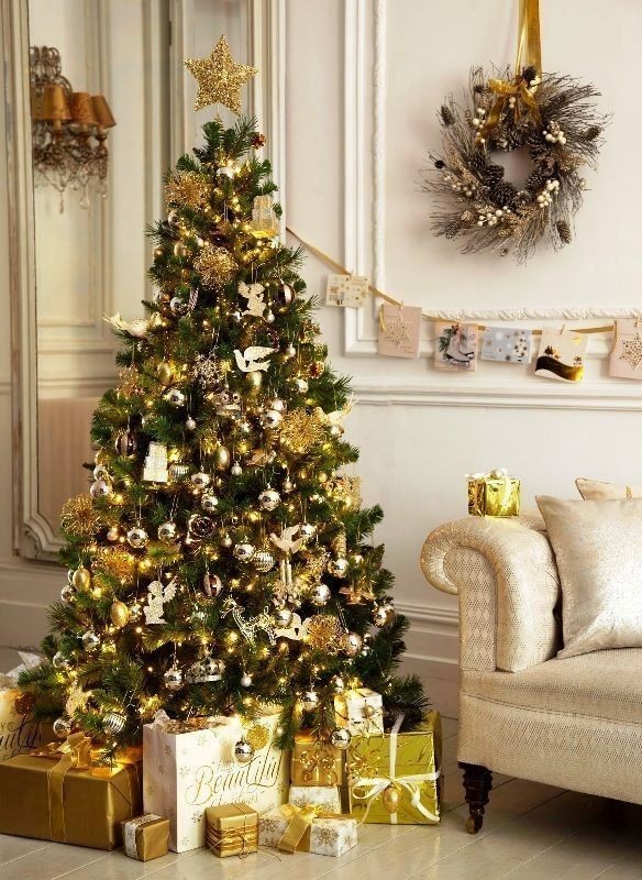 Christmas tree decoration ideas 2018 81 96+ Fabulous Christmas Tree Decoration Ideas - 82