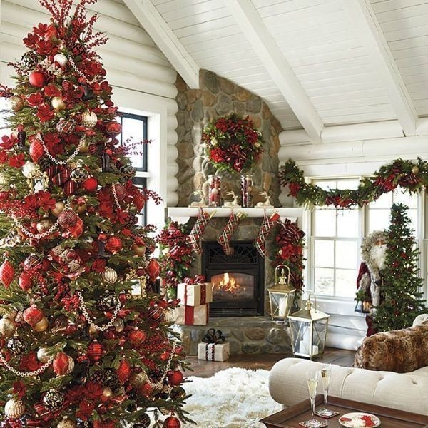 Christmas-tree-decoration-ideas-2018-94 96+ Fabulous Christmas Tree Decoration Ideas 2021/2022