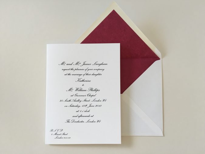 8 Festive Tips for a Christmas-Themed Wedding 7 Christmas wedding invitation 2 8 Festive Tips for a Christmas-Themed Wedding - 7