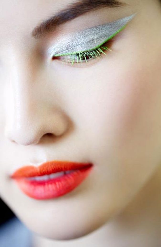 Colored Eye Lashes 2 11 Exclusive Makeup Ideas for a Gorgeous Look - 20