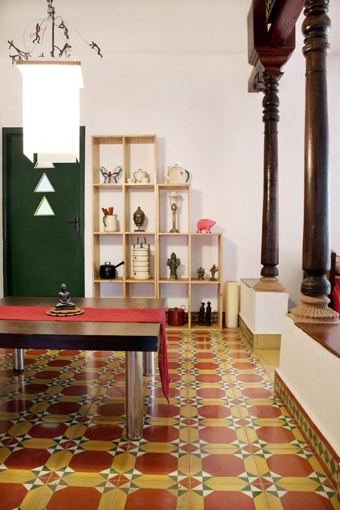 Flooring Indian Interior Design 675x1012 