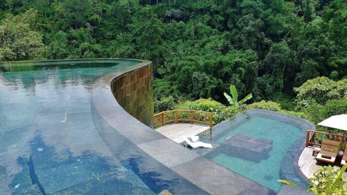 Hanging Gardens Bali Swimming Pool ubud Asian travel destination The 12 Most Relaxing and Meditative Holiday Destinations in Asia - 28