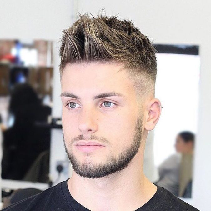 High-Temp-Fade-and-Messy-Textured-Hair-men-hairstyle-2-675x675 6 Most Edgy Hairstyles For Men in 202020
