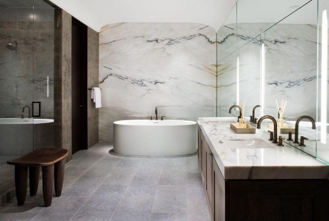 Marble bathroom Best 10 Master Bathroom Design Ideas - 1