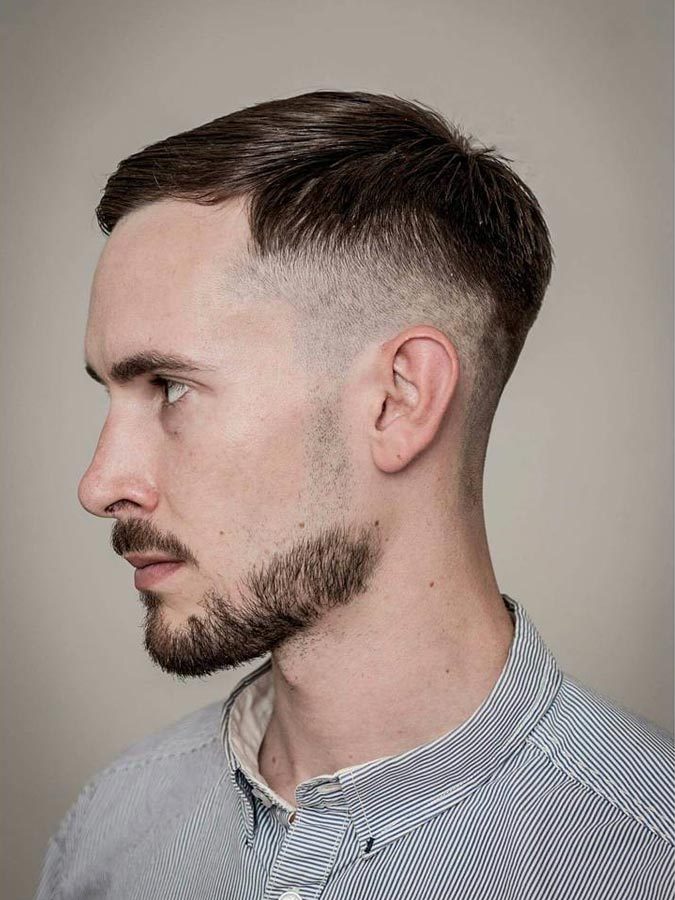 Modern Pomp Drop Fade side sweep drop fade men hairstyle 6 Most Edgy Hairstyles For Men - 4