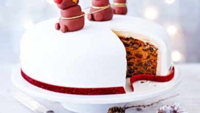 Top 10 Mouth-watering Christmas Cake Decorations 178 Rudolph Christmas cake Top 10 Mouth-watering Christmas Cake Decorations - 178