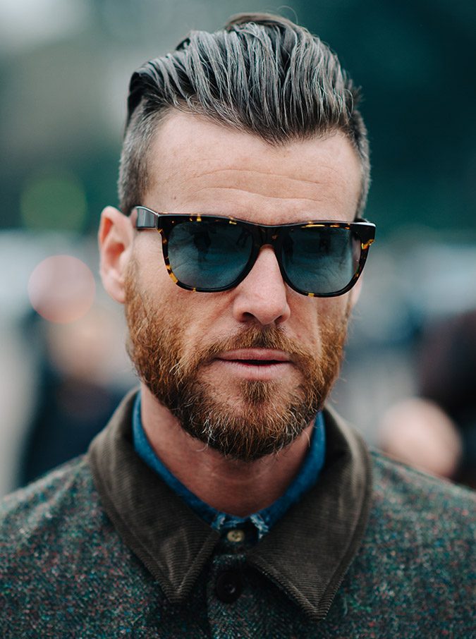 Slicked Back undercut hairstyle for men 6 Fashionable Hairstyles Every Man in His 30's Should Nail - 8
