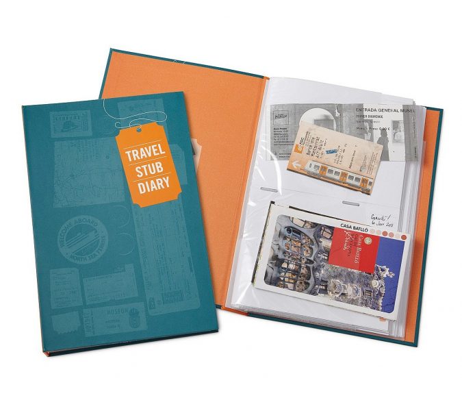 Top 10 Fabulous Christmas Gifts for Teens 17 Travel Stub Diary gift Top 10 Fabulous Christmas Gifts for Teens - 17