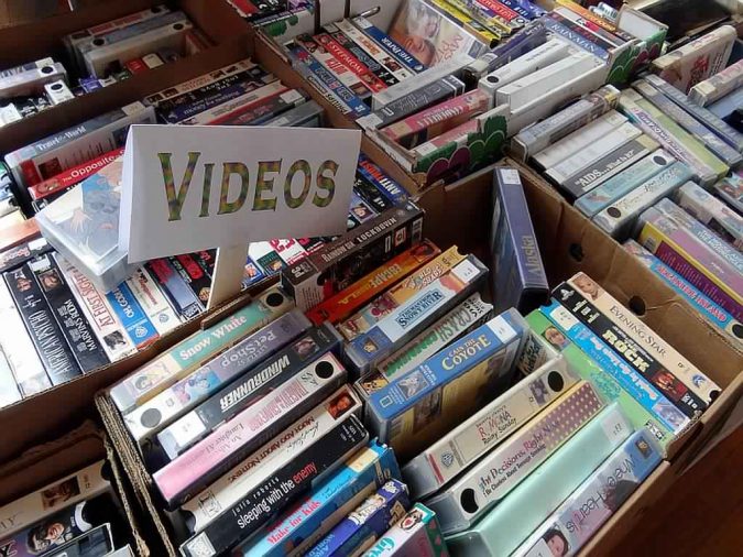 VHS tapes Top 10 Outdated Technologies That are Coming Next Year - 5 Outdated Technologies