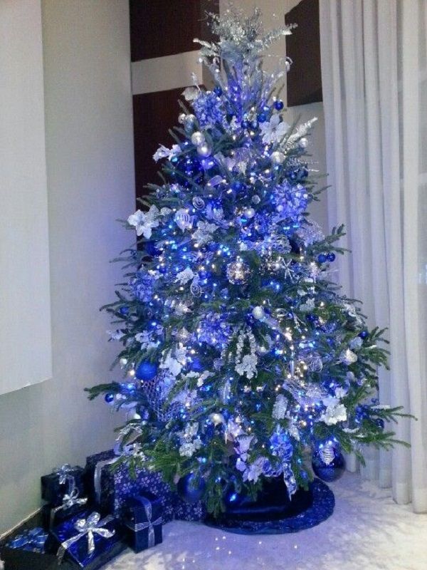 blue Christmas tree Top 10 Christmas Decoration Ideas & Trends - 2