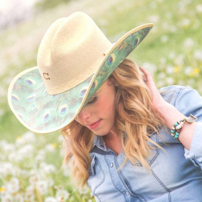 cowgirl hat cowgirl bling 8 Catchy Hat Trends for Men & Women in Summer - 9