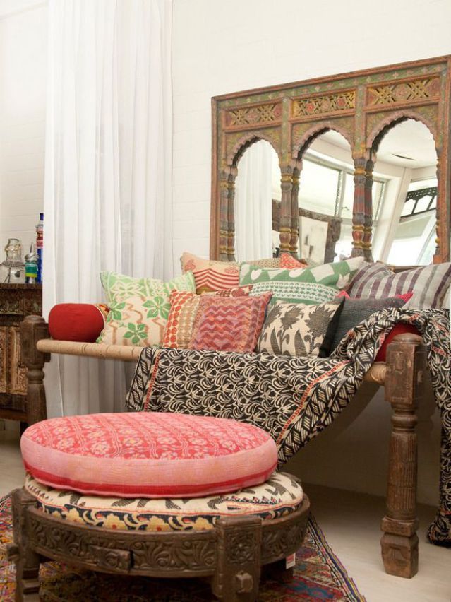 floor cushions Top 10 Indian Interior Design Trends - 24