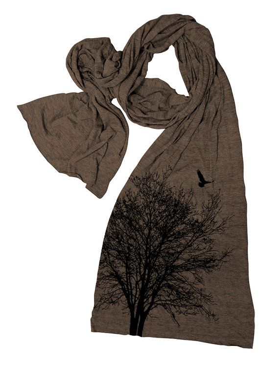 scarf Earthy shade +25 Catchiest Scarf Trends for Women - 13