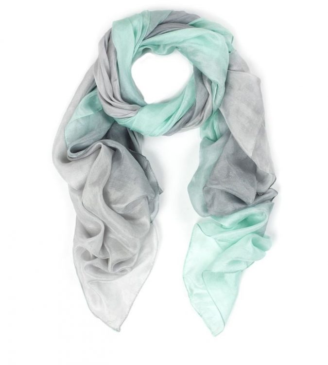 silk scarf 2 +25 Catchiest Scarf Trends for Women - 16