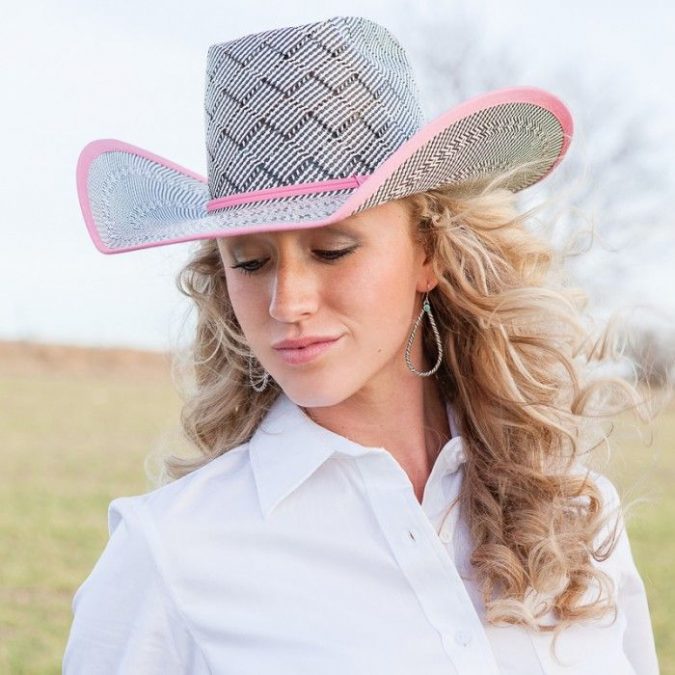 western patterned hat for women 8 Catchy Hat Trends for Men & Women in Summer - 11