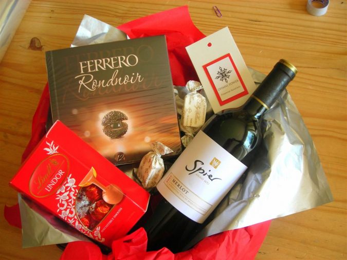 wine chocolate hamper 10 Must-Have Christmas Gift Ideas for Men - 1