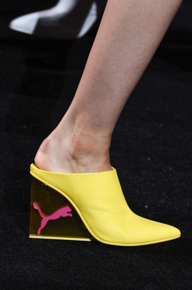 Balenciaga banana yellow crocs with heels +8 Catchiest Women’s Shoe Trends to Expect in Next Year - 11