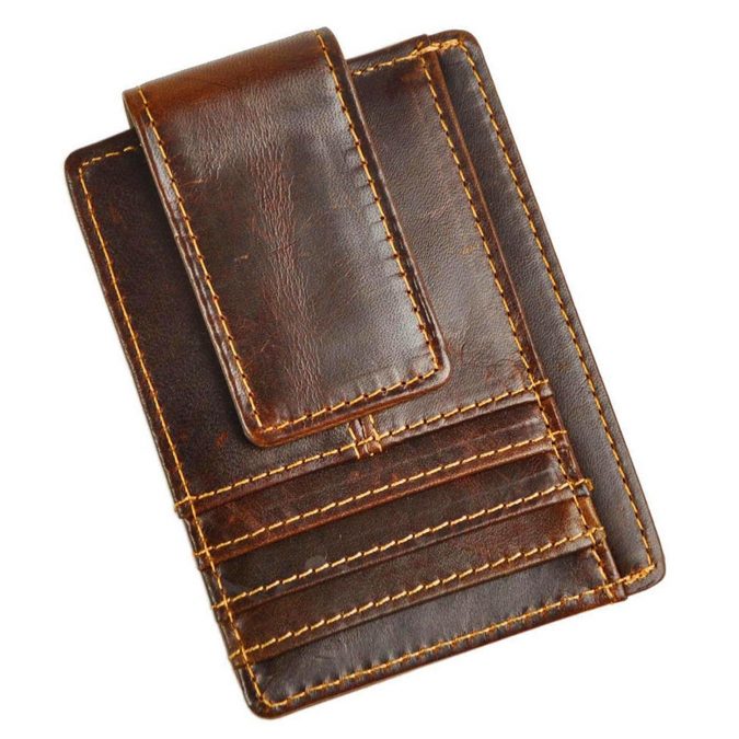 Magnetic money clip wallet Top 7 Leather Wallet Patterns Trending - 11