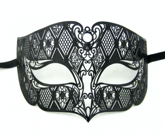 Top 10 Stylish Women's Masquerade Masks for Christmas 10 Masquerade mask SMOKING METALLO Top 10 Stylish Women's Masquerade Masks for Christmas - 10