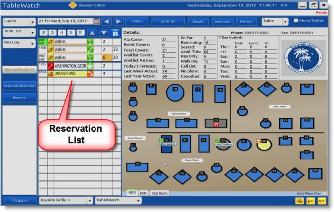 7 Potential Features Should Be in Any POS Software for Restaurants 2 POS software managing the reservations 7 Potential Features Should Be in Any POS Software for Restaurants - 2