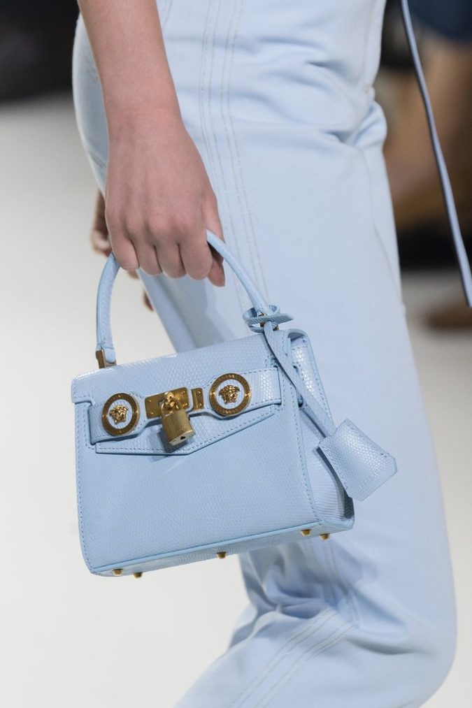 Pastel handbag Versace 20+ Newest Women Handbag Trends To Boom - 9