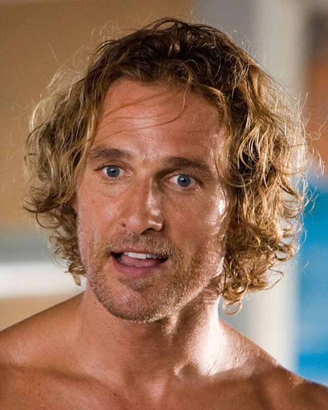The medium-length hair is an essential cornerstone in Matthew McConaughey’s...