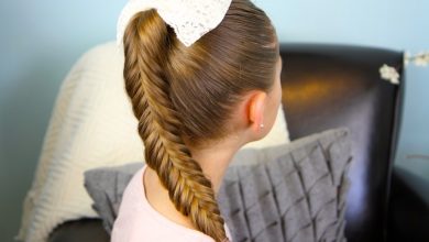 reversed fishtail braid Top 10 Best Girl’s Hairstyles for School - 20